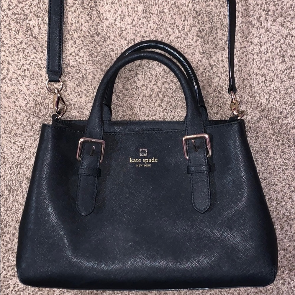 Kate Spade Large Convertible Purse (Black)